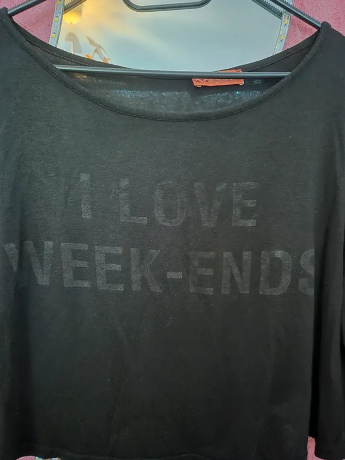 T-shirt noir - photo numéro 2