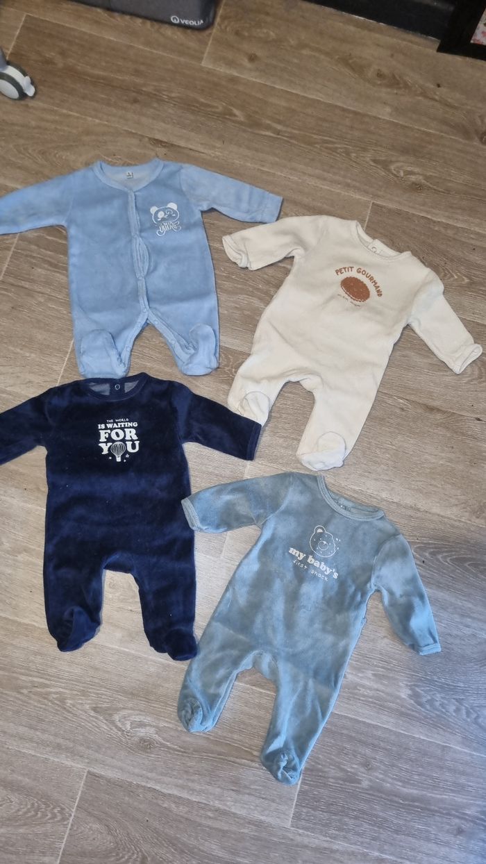Pyjama hiver 1mois