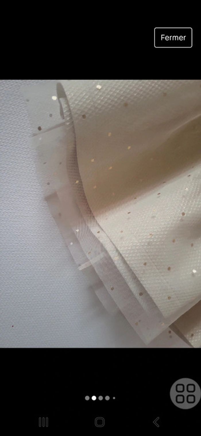 Robe de princesse doré - photo numéro 4