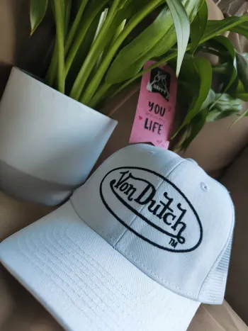 Casquette Trucker Von Dutch blanche