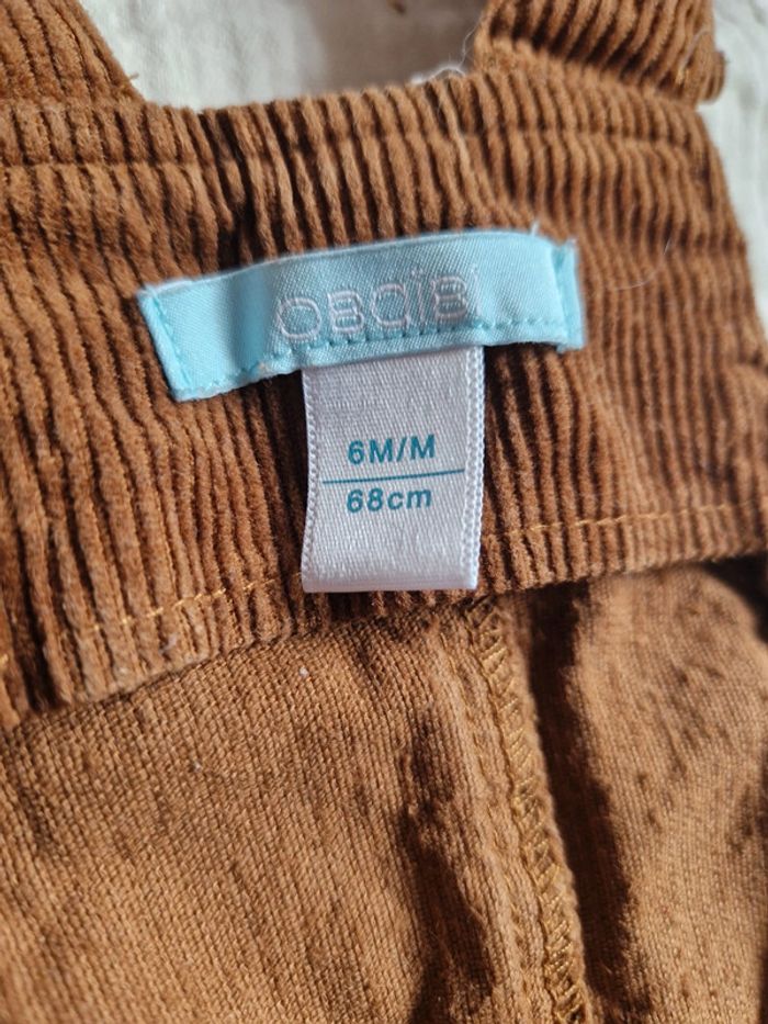 Ensemble salopette short velour - photo numéro 6