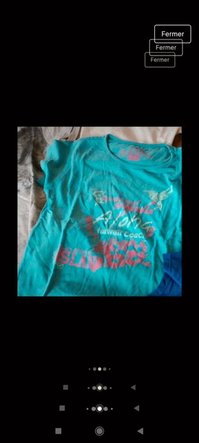 Lot 7 maillots manches courtes 8 ans - photo numéro 4