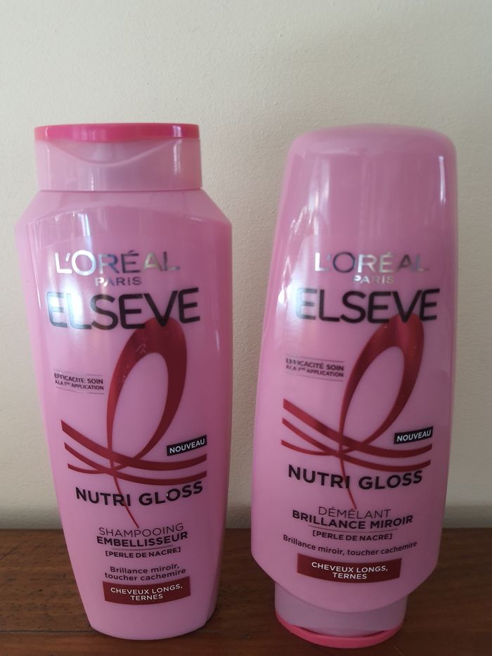 Lot de 2 flacons (Shampooing et démêlant) Elseve l oreal Paris