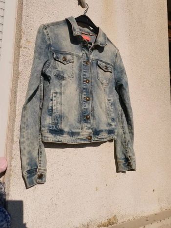 Veste en jean bleu cache cache taille 4