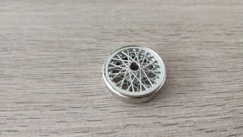 Jante seule pièce détachée miniature jaguar SS 100 1937 1/18 burago #B62