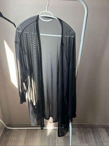 2 cardigans transparents