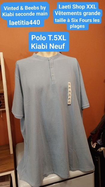 Polo homme T.5XL Kiabi