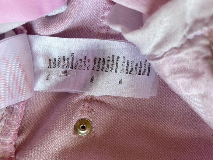 Jeans rose court 7/8 de longueur 8 ans Vertbaudet - photo numéro 4