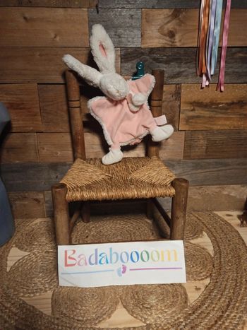 Doudou lapin pompon doudou et compagnie tbe