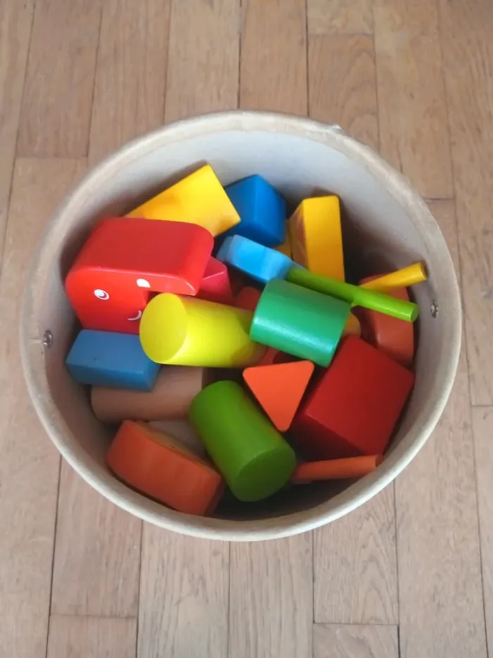 Jeu de construction bois 1 an et plus - photo numéro 3