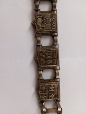 Bracelet D'époque Les Armoiries De France 
