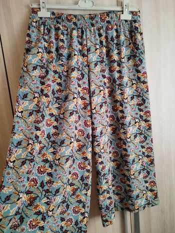Pantacourt femme fluide taille 44