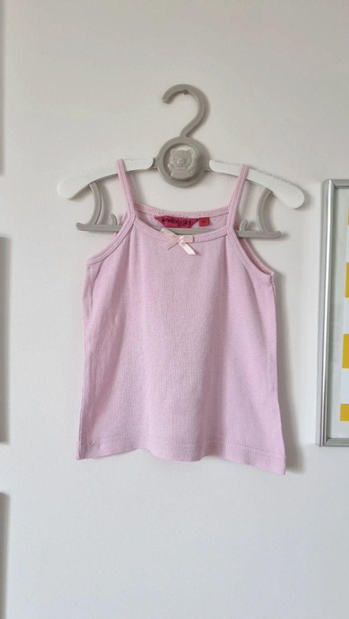 Chemise, Debardeur, maillot de corps, kiss melody girl 3ans