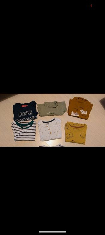 Lots de tee-shirts manches longues