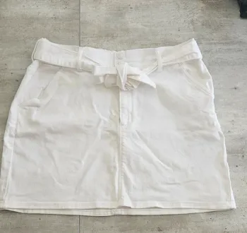 Jupe blanche taille 46