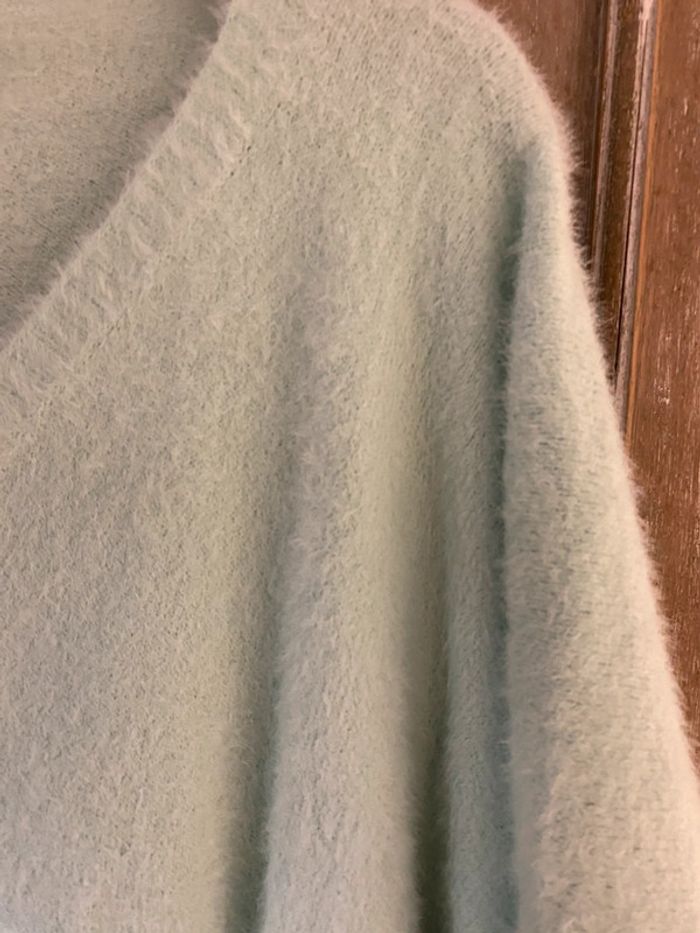 Pull vert d’eau ourson tout doux - photo numéro 5