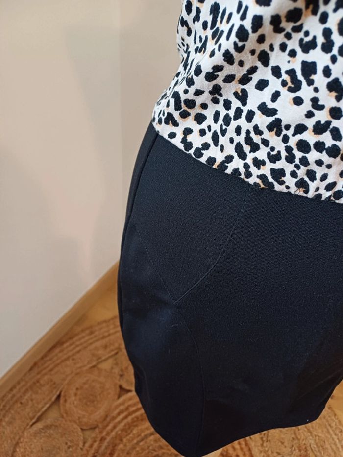 Robe bicolore chic Coolcat taille S 36 - photo numéro 4