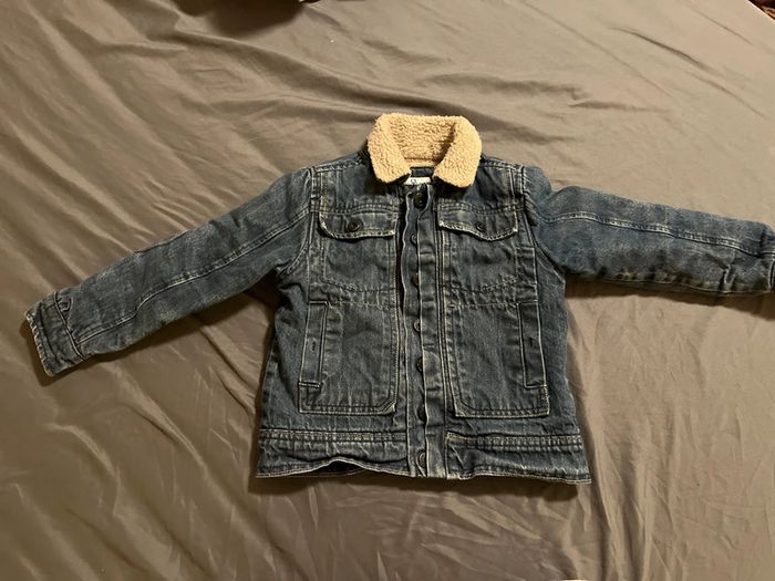 Veste chaud en jeans avec intérieur rembourré