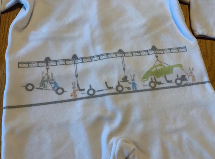 Petit Bateau / grenouillère / garçon / 2 ans - photo numéro 3