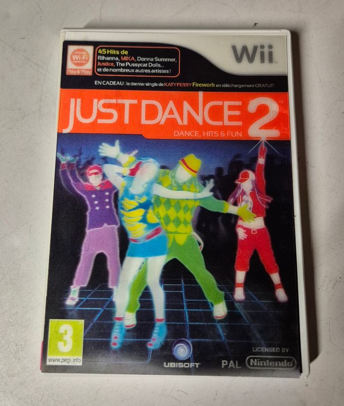 Jeu video pour Wii Just dance 2 complet