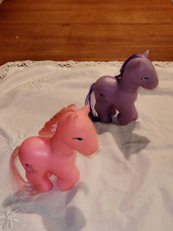 2 poneys - vintage