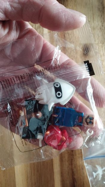 Personnage neuf Lego Mario tanooki + un squid monde de Nintendo