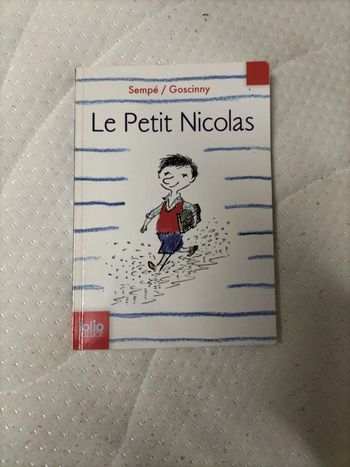 Livre le petit Nicolas Folio junior Sempé Goscinny