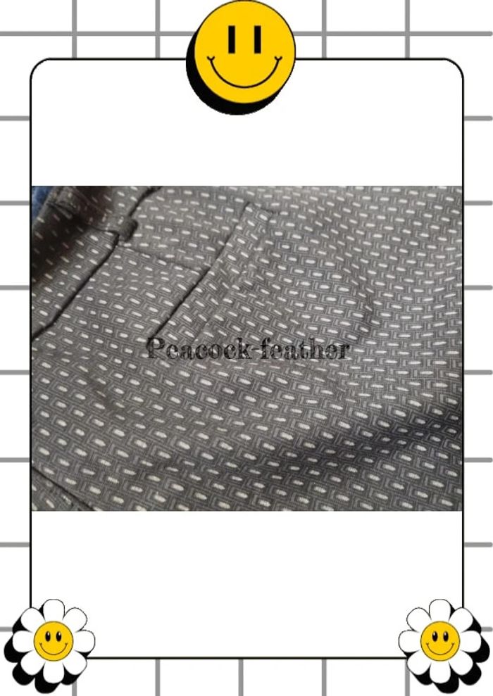 Pantalon imprimé gris 40 - photo numéro 8
