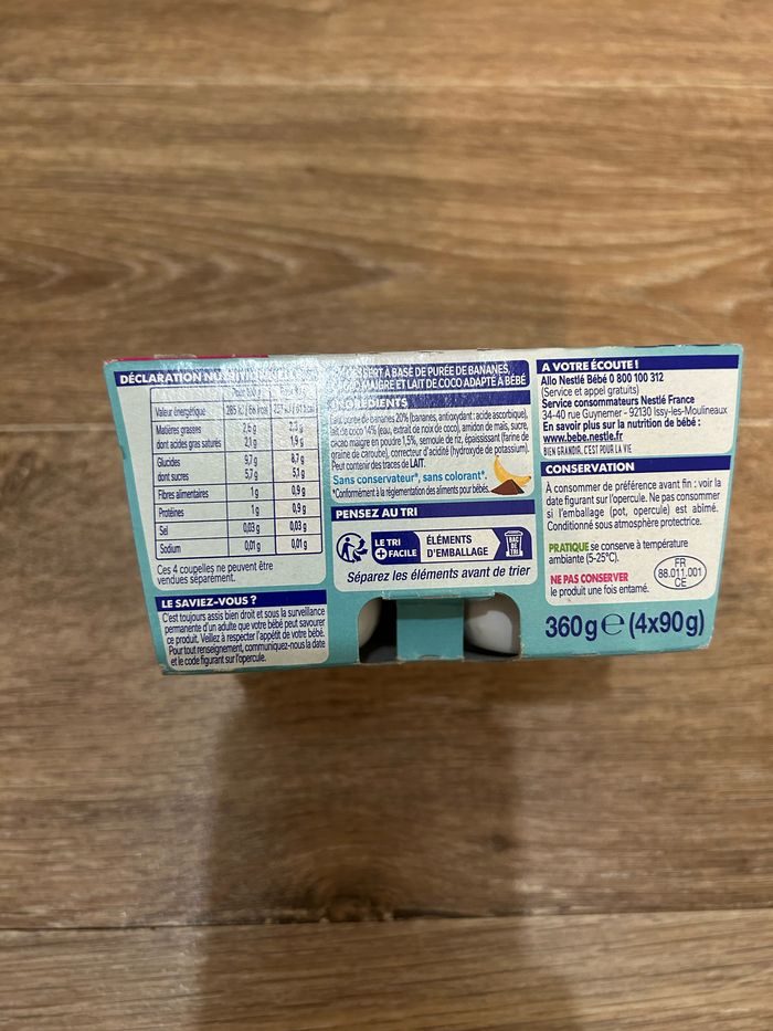 Yaourts nestle p'tit gourmand (100% végétal) - photo numéro 4