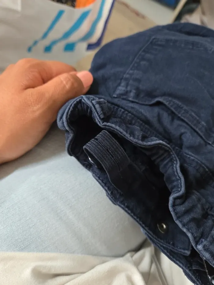 Short en jeans fille taille 7-8ans H&M - photo numéro 5