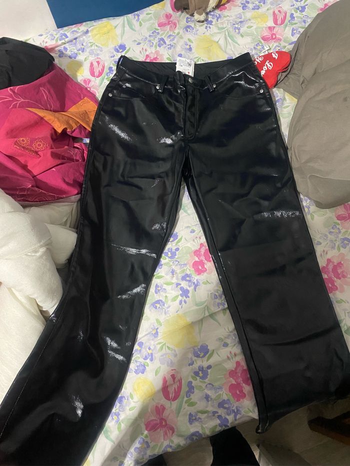 Pantalon similicuir Femme - photo numéro 5