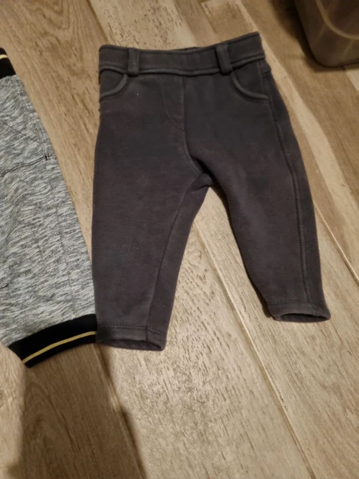 Lot de 2 pantalon 9 mois - photo numéro 3