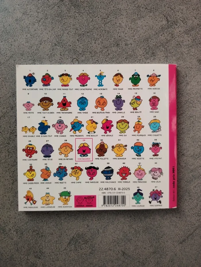 Livre Mme bavarde - photo numéro 2