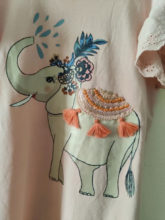 Haut rose éléphant - photo numéro 2