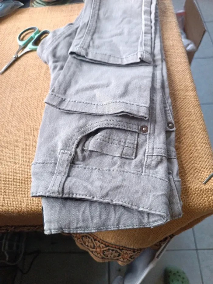 Jean slim fit gris Kiabi 6A - photo numéro 7