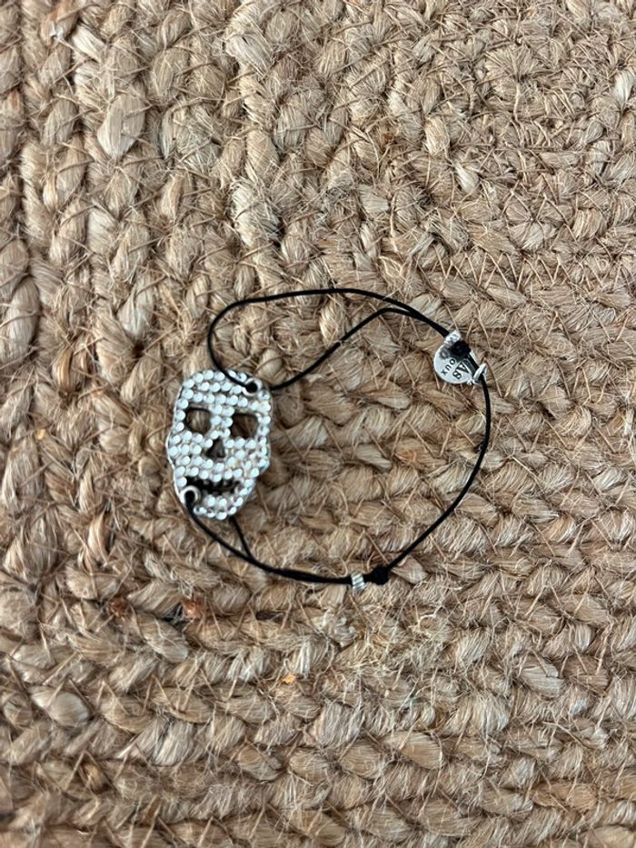 Bracelet strass tête de mort - photo numéro 3