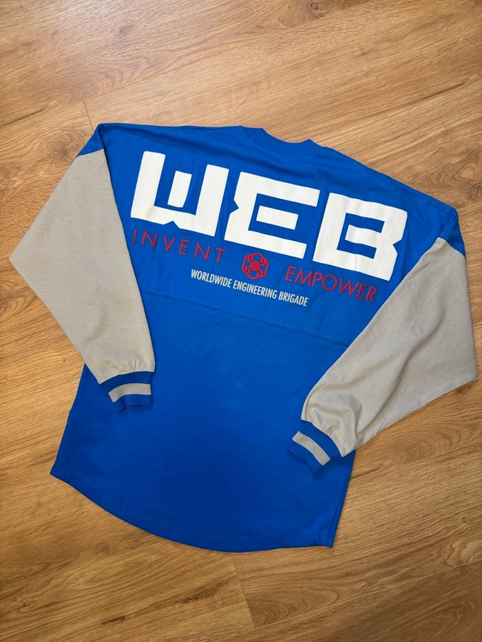 Spirit Jersey Marvel Avengers Campus Disneyland gris et bleu - photo numéro 3