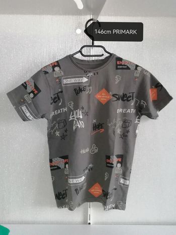 Tee-shirt gris 146cm Primark