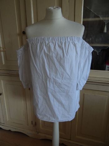 Blouse blanche Maje