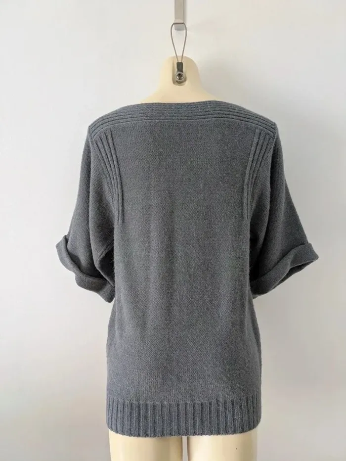 Pull en alpaga laine - Comptoir des Cotonniers - taille 2 - photo numéro 3