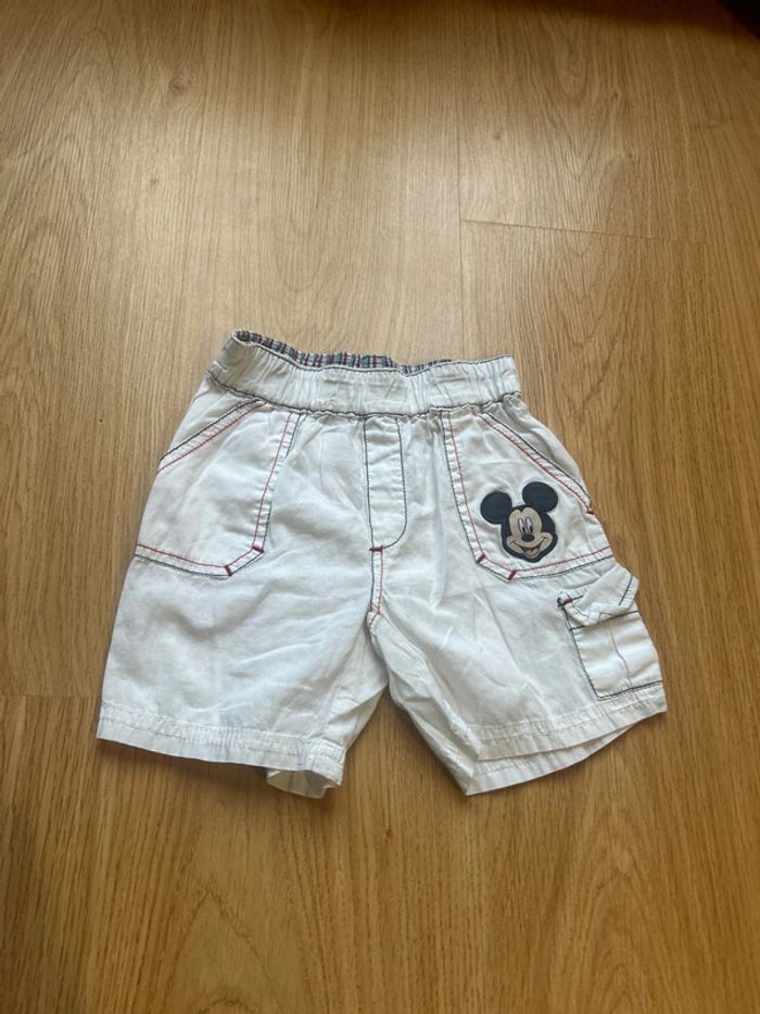 Short Disney Mickey taille 3 ans
