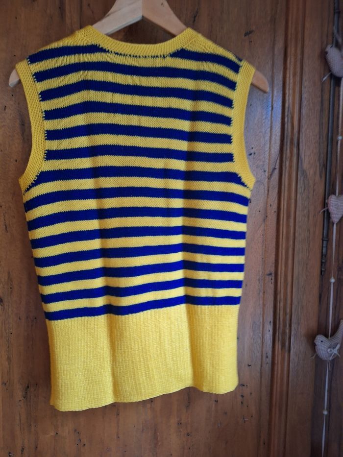 Petite pépite vintage pull sans manche - photo numéro 3