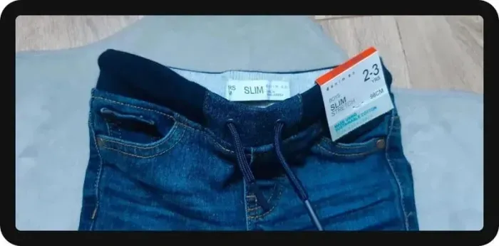 Pantalon jeans slim primark 2/3 ans neuf avec étiquette - photo numéro 4