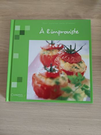 Livre de recettes - à l' improviste 
