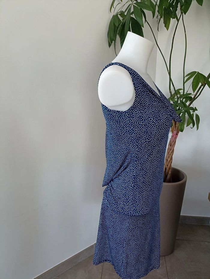 Robe dos nu Anna Coste bleu taille M - photo numéro 4
