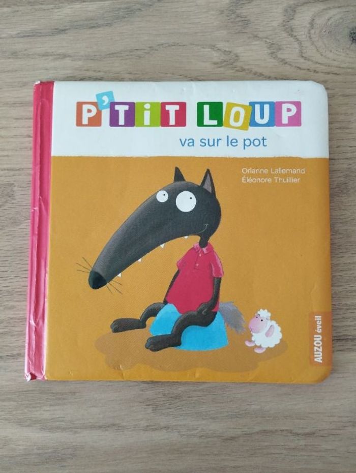 Livre p'tit loup va sur le pot