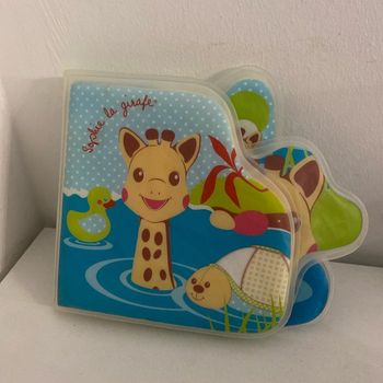 Livre de bain Sophie la girafe