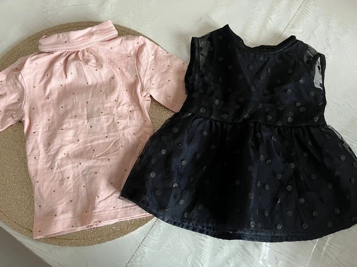 Lot bébé fille 45 pièces 1 à 12 mois - photo numéro 4