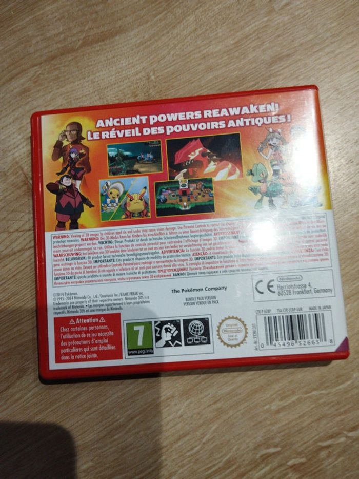 Pokémon Ruby Nintendo 3ds - photo numéro 2