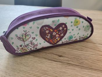 Trousse école crayon Histoires de filles Violette